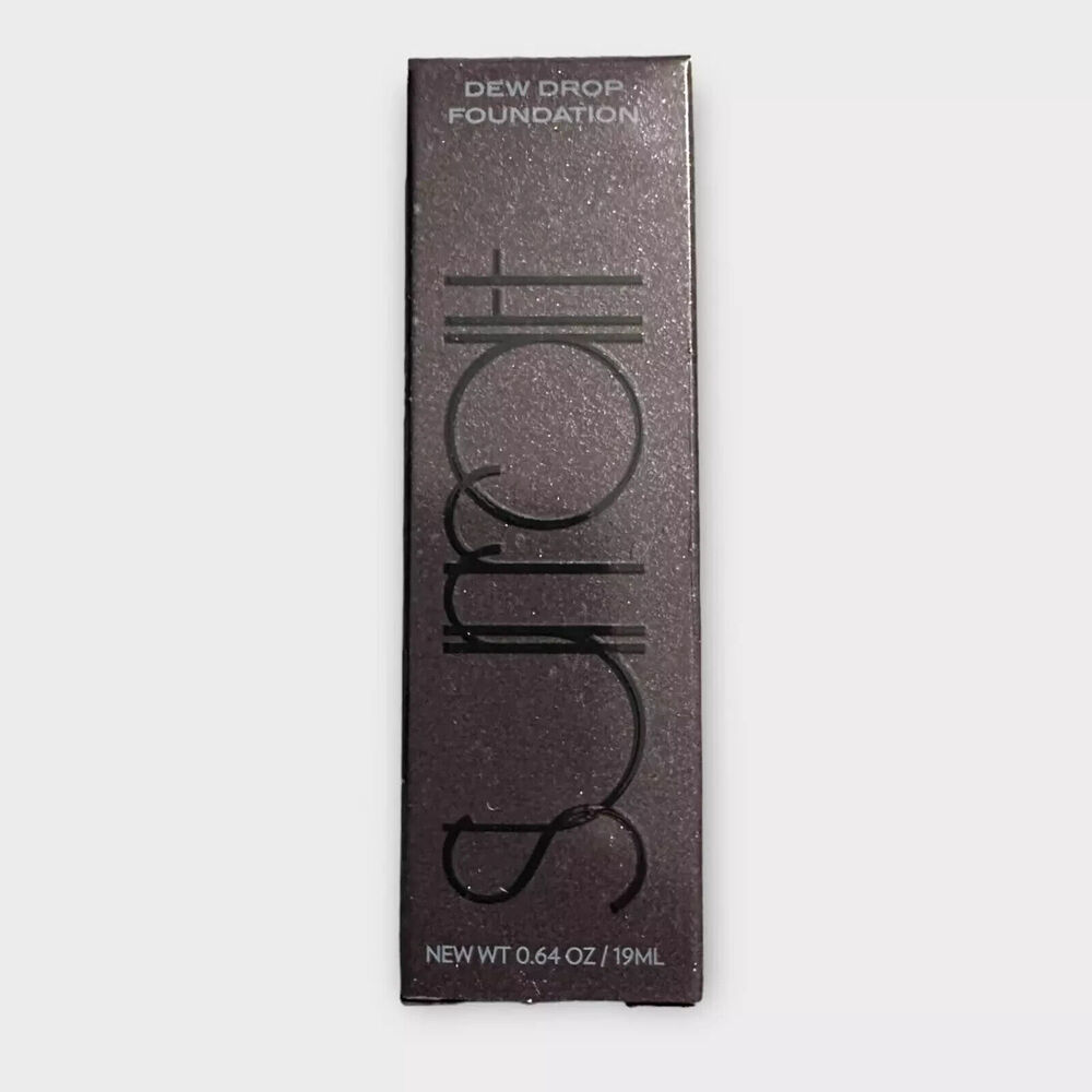 New in Box Surratt Dew Drop Foundation Shade 16 Warm Brown/Neutral 0.64OZ / 19ml